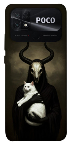 Чохол itsPrint Creature with cat для Xiaomi Poco C40