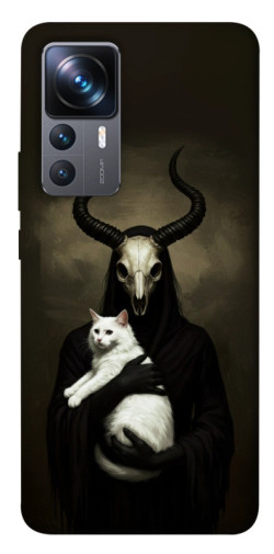 Чохол itsPrint Creature with cat для Xiaomi 12T / 12T Pro