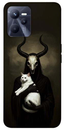 Чехол itsPrint Creature with cat для Realme C35