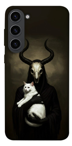 Чехол itsPrint Creature with cat для Samsung Galaxy S23