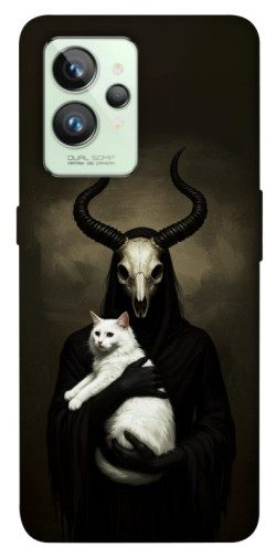 Чехол itsPrint Creature with cat для Realme GT2