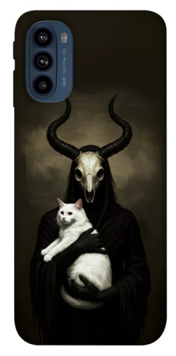 Чохол itsPrint Creature with cat для Motorola Moto G41