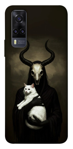 Чохол itsPrint Creature with cat для Vivo Y31