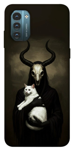 Чохол itsPrint Creature with cat для Nokia G21