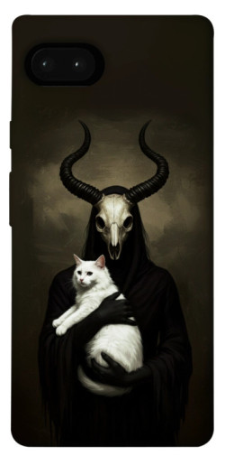 Чохол itsPrint Creature with cat для Google Pixel 7a