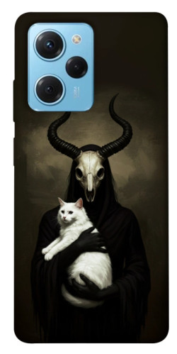 Чехол itsPrint Creature with cat для Xiaomi Poco X5 Pro 5G