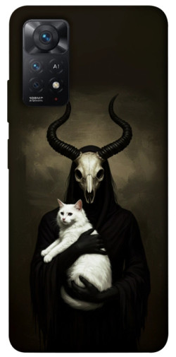 Чехол itsPrint Creature with cat для Xiaomi Redmi Note 11 Pro 4G/5G