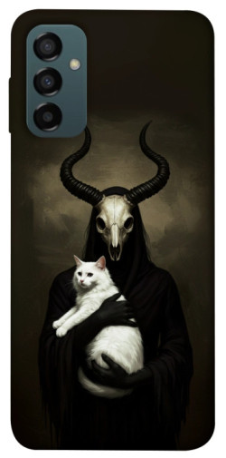 Чохол itsPrint Creature with cat для Samsung Galaxy M14 5G