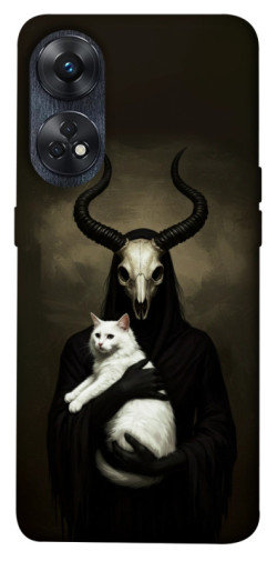 Чохол itsPrint Creature with cat для Oppo Reno 8 T 4G