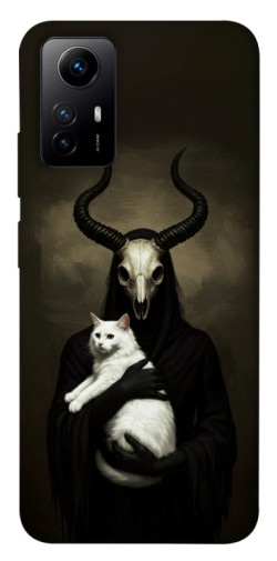 Чехол itsPrint Creature with cat для Xiaomi Redmi Note 12S