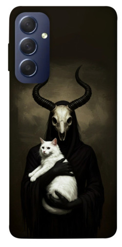 Чехол itsPrint Creature with cat для Samsung Galaxy M54 5G