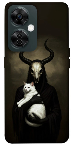 Чохол itsPrint Creature with cat для OnePlus Nord CE 3 Lite