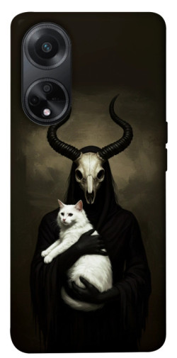 Чохол itsPrint Creature with cat для Oppo A98