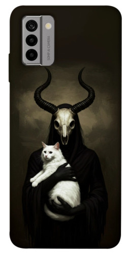 Чохол itsPrint Creature with cat для Nokia G22