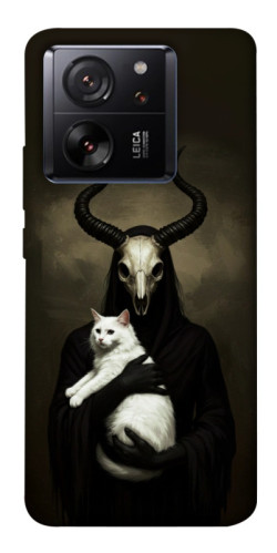 Чехол itsPrint Creature with cat для Xiaomi 13T