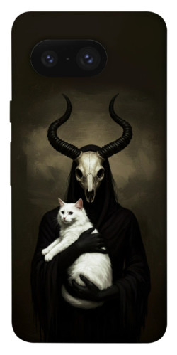 Чохол itsPrint Creature with cat для Google Pixel 8