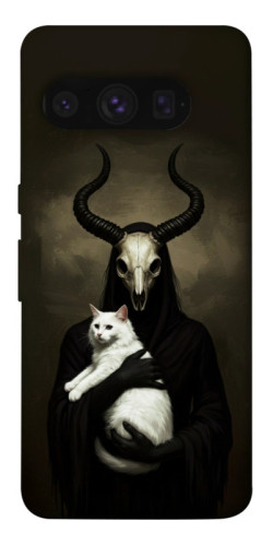 Чохол itsPrint Creature with cat для Google Pixel 8 Pro