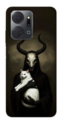 Чехол itsPrint Creature with cat для Huawei Honor X7a