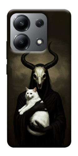 Чехол itsPrint Creature with cat для Xiaomi Redmi Note 13 4G