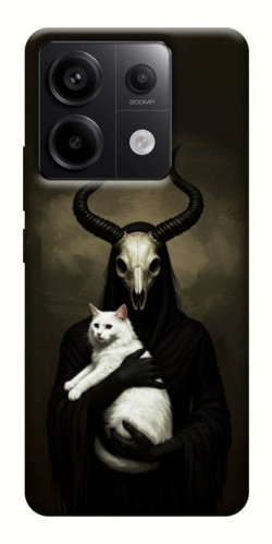 Чехол itsPrint Creature with cat для Xiaomi Redmi Note 13 Pro 4G