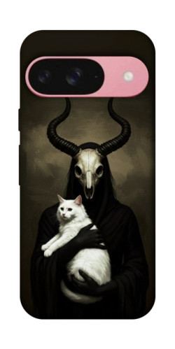 Чохол itsPrint Creature with cat для Google Pixel 9