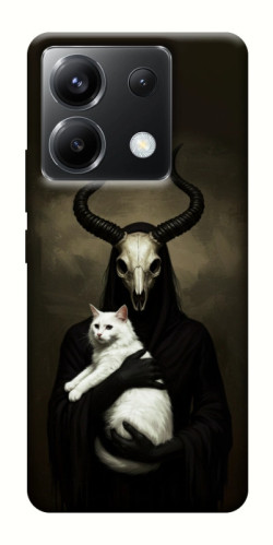 Чехол itsPrint Creature with cat для Xiaomi Poco X6