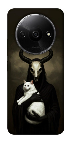 Чехол itsPrint Creature with cat для Xiaomi Redmi A3