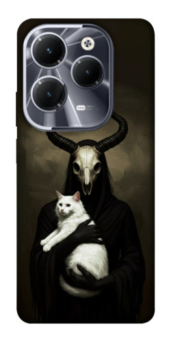 Чохол itsPrint Creature with cat для Infinix Hot 40