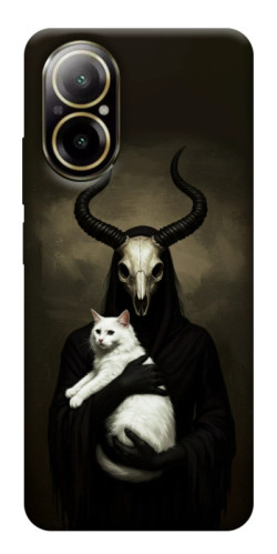 Чехол itsPrint Creature with cat для Realme C67 4G