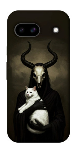 Чохол itsPrint Creature with cat для Google Pixel 8a