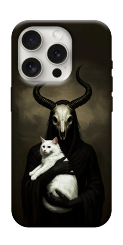 Чохол itsPrint Creature with cat для Apple iPhone 16 Pro Max (6.9")