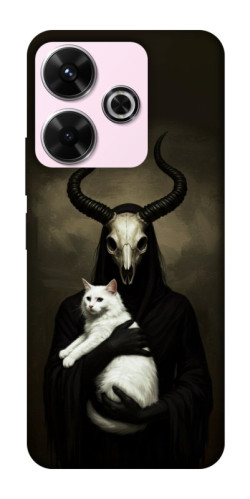 Чехол itsPrint Creature with cat для Xiaomi Redmi 13 4G / Poco M6 4G