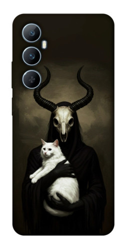 Чехол itsPrint Creature with cat для Realme C65 4G