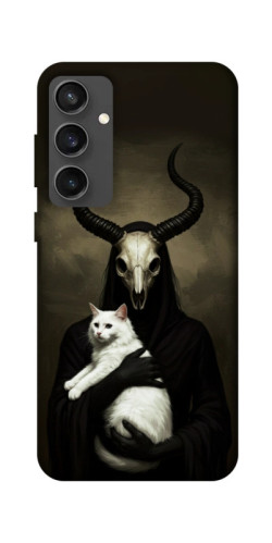 Чехол itsPrint Creature with cat для Samsung Galaxy S24 FE