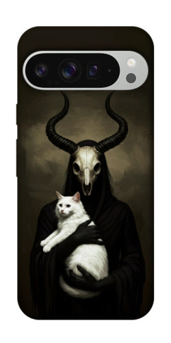 Чохол itsPrint Creature with cat для Google Pixel 9 Pro XL