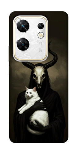 Чохол itsPrint Creature with cat для Infinix Zero 30 4G