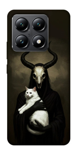 Чехол itsPrint Creature with cat для Xiaomi 14T