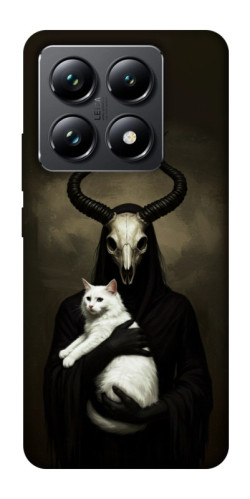 Чехол itsPrint Creature with cat для Xiaomi 14T Pro