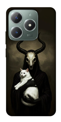 Чохол itsPrint Creature with cat для Realme C61 4G