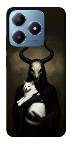 Чехол itsPrint Creature with cat для Realme C63 4G