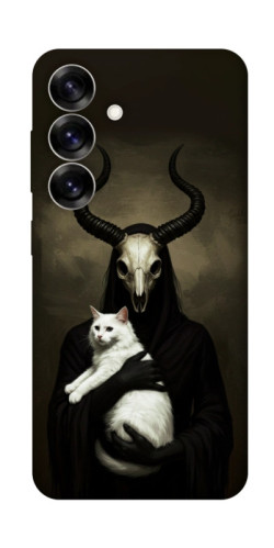Чохол itsPrint Creature with cat для Samsung Galaxy S25+