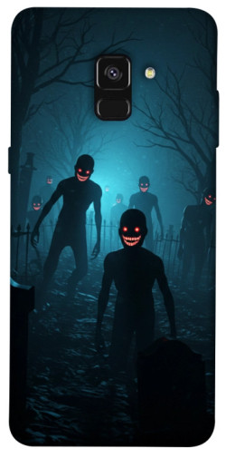 Чохол itsPrint Happy zombies для Samsung A530 Galaxy A8 (2018)