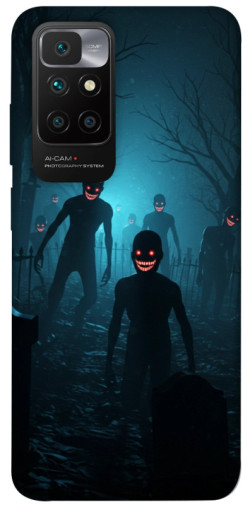 Чохол itsPrint Happy zombies для Xiaomi Redmi 10