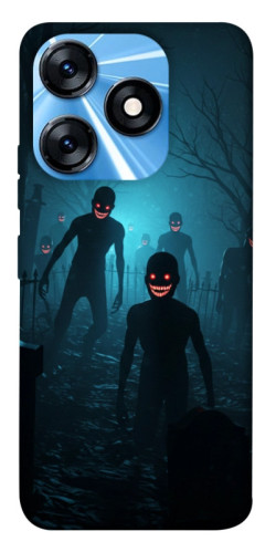 Чохол itsPrint Happy zombies для TECNO Spark 10 Pro