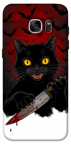 Чехол itsPrint Horror lucky cat для Samsung G935F Galaxy S7 Edge