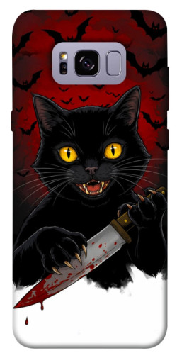 Чехол itsPrint Horror lucky cat для Samsung G955 Galaxy S8 Plus