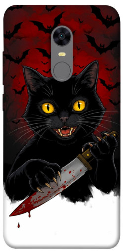 Чохол itsPrint Horror lucky cat для Xiaomi Redmi 5 Plus / Redmi Note 5 (Single Camera)