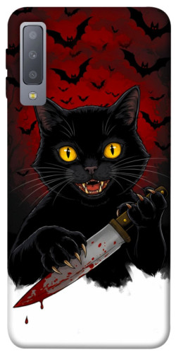 Чехол itsPrint Horror lucky cat для Samsung A750 Galaxy A7 (2018)