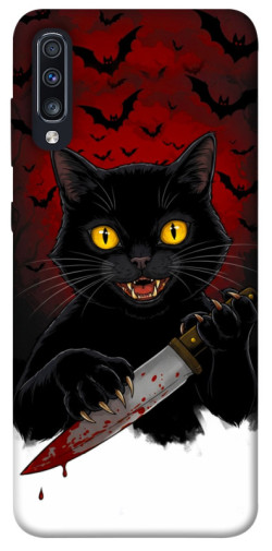 Чехол itsPrint Horror lucky cat для Samsung Galaxy A70 (A705F)