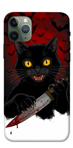 Чехол itsPrint Horror lucky cat для Apple iPhone 11 Pro (5.8")